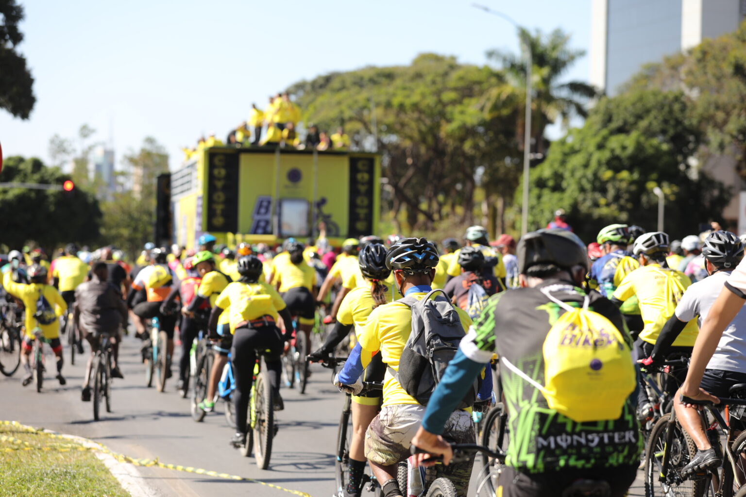 Passeio ciclístico do Maio Amarelo comemora 20 anos de Águas Claras