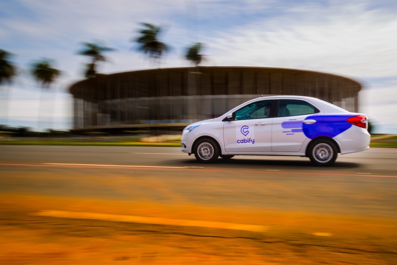 CABIFY LANÇA LINHA ROXA-dfmobilidade foto:prezzcomunicação