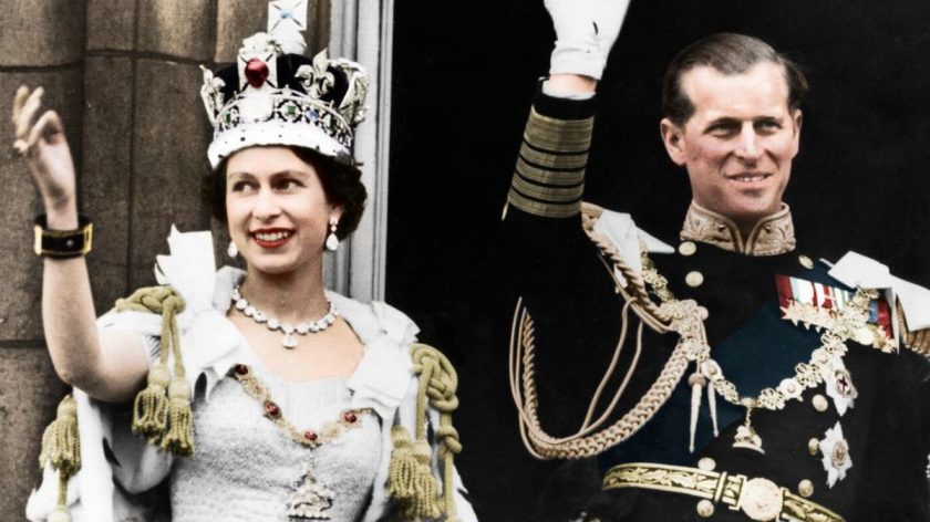 Rainha Elizabeth II e o Duque de Edimburgo em 1953 -Foto: reprodução