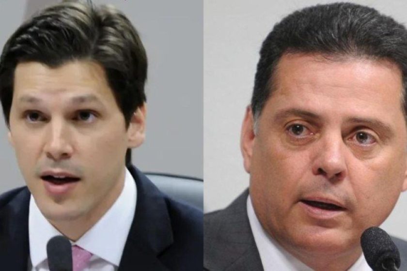Fotomontagem das redes sociais
