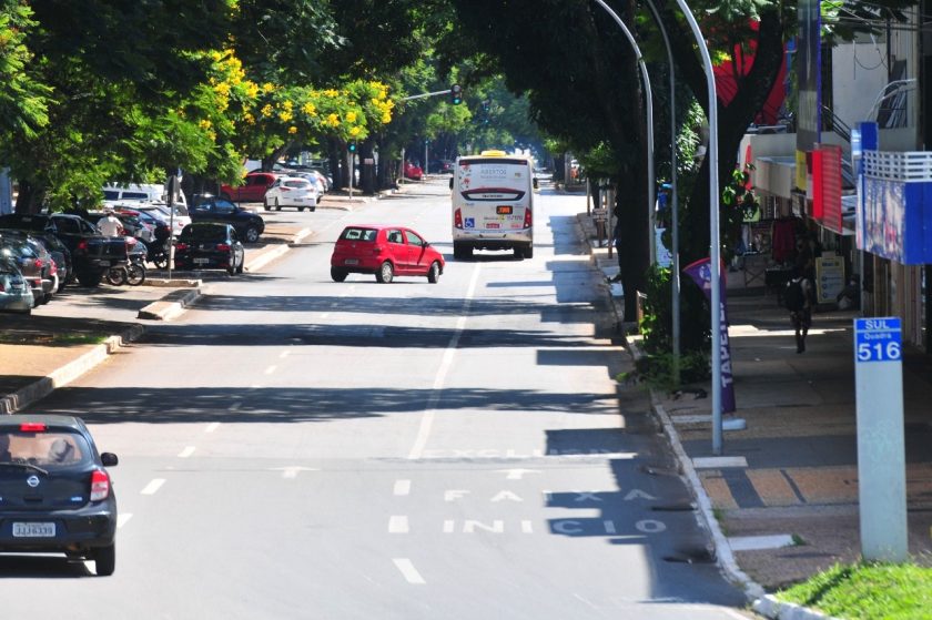 W3 Sul e as infrações de trânsito- Foto: Agência Brasília