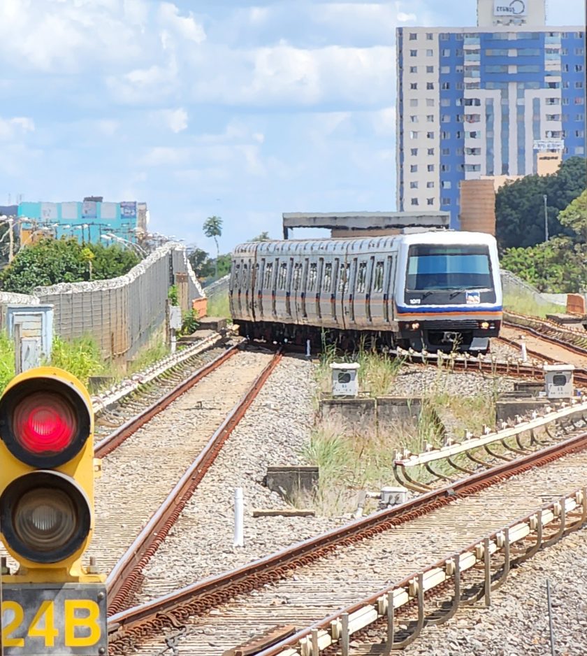 Trecho da Celândia em Manutenção - Foto: DFMobilidade