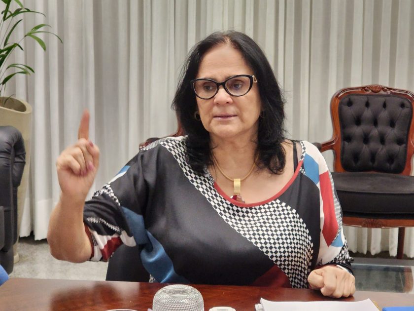 Senadora Damares Alves : Foto/Acervo do DFMOBILIDADE