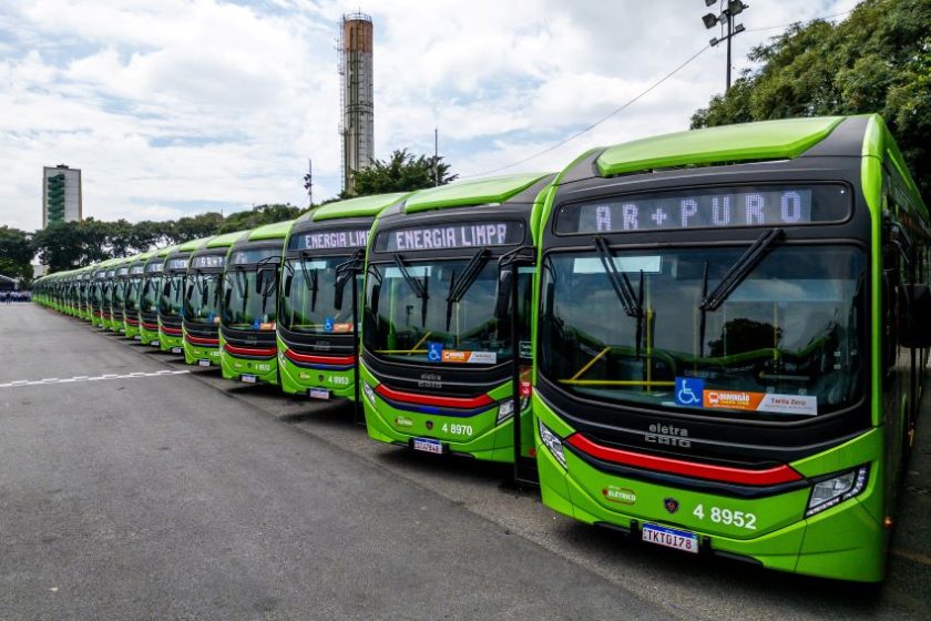 Frota evita 80.910 toneladas de emissões de CO2 anualmente. Foto: Divulgação/Prefeitura de São Paulo