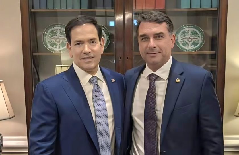 Foto: reprodução do Instagram do senador Flávio Bolsonaro