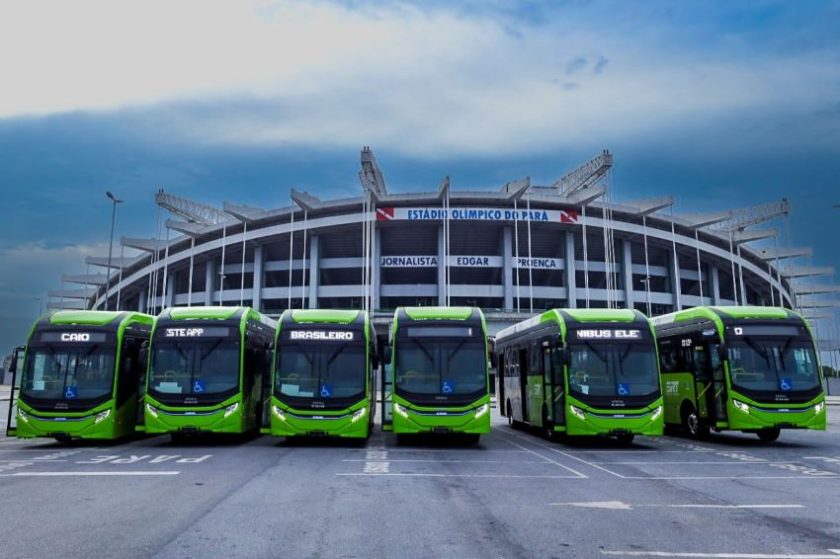 Estão previstos mais de 240 ônibus com itinerários exclusivos no evento. Foto: Alex Ribeiro / Agência Pará