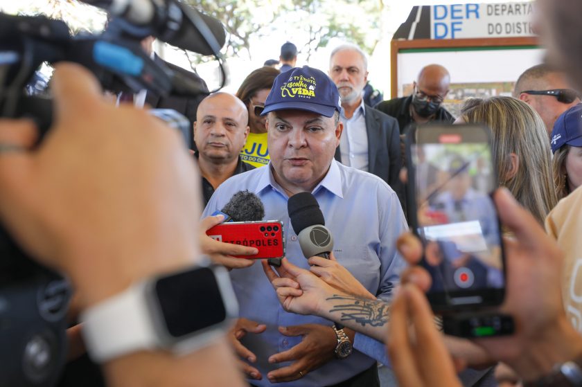 Governador Ibaneis Rocha (MDB) anunciou ações nesta manhã - Foto: Agência Brasília