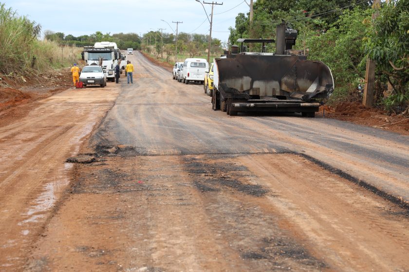 Asfalto no Incra 9 - Foto: Agência Brasília