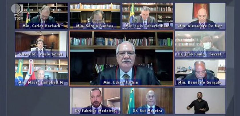 Foto: reprodução do TSE