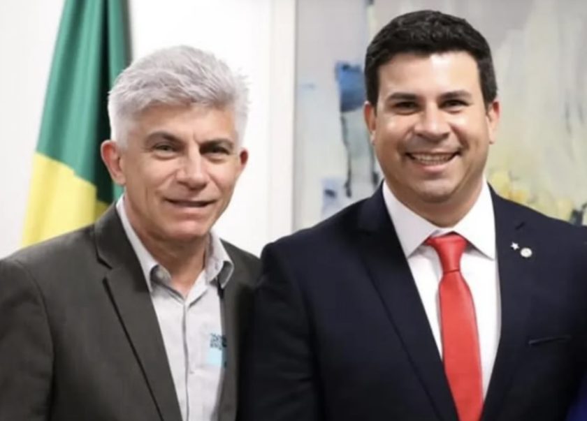 Deputado Caros Veras (PT-PE) e o irmão Aristides, presidente da Contag: R$3,6 bilhões tirados dos aposentados - Foto: reprodução