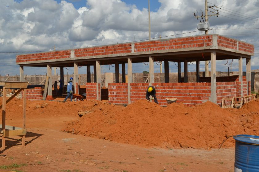 Próxima etapa é a colocação do telhado | Foto: Divulgação/Semob
