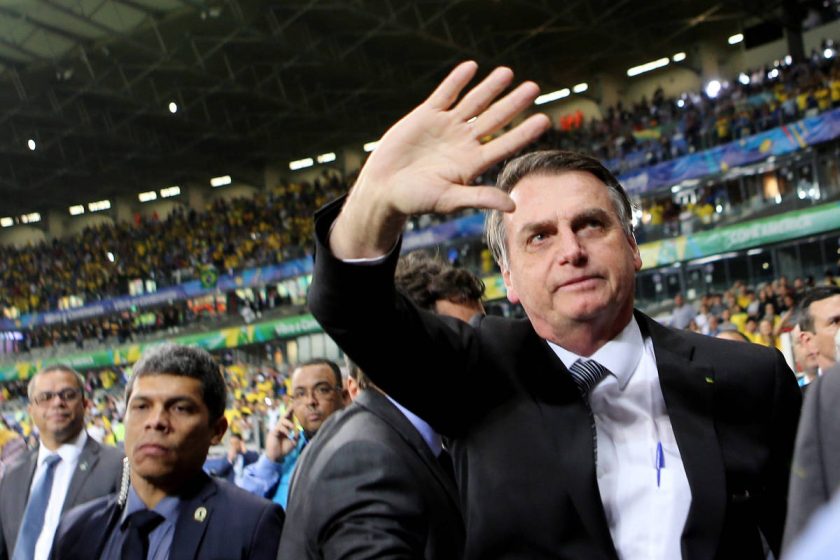 Bolsonaro no estadio-dfmobilidade