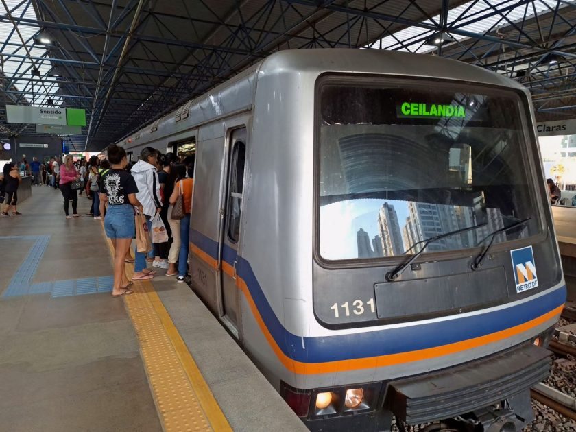 Foto: Divulgação/Metrô-DF