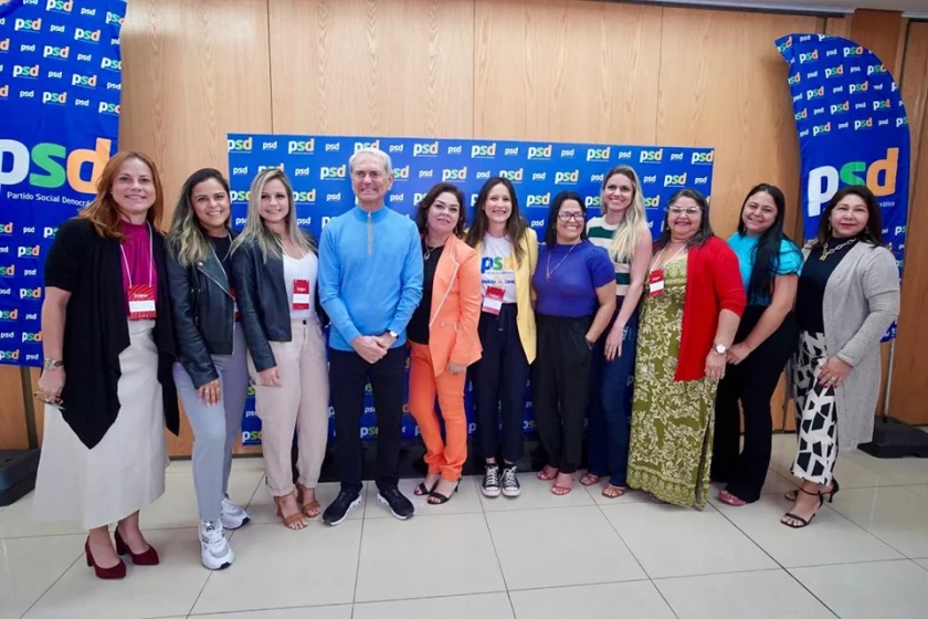 Curso da ala feminina do PSD no DF trabalha para aumentar a participação da mulher na política. Foto: Marcus Holanda