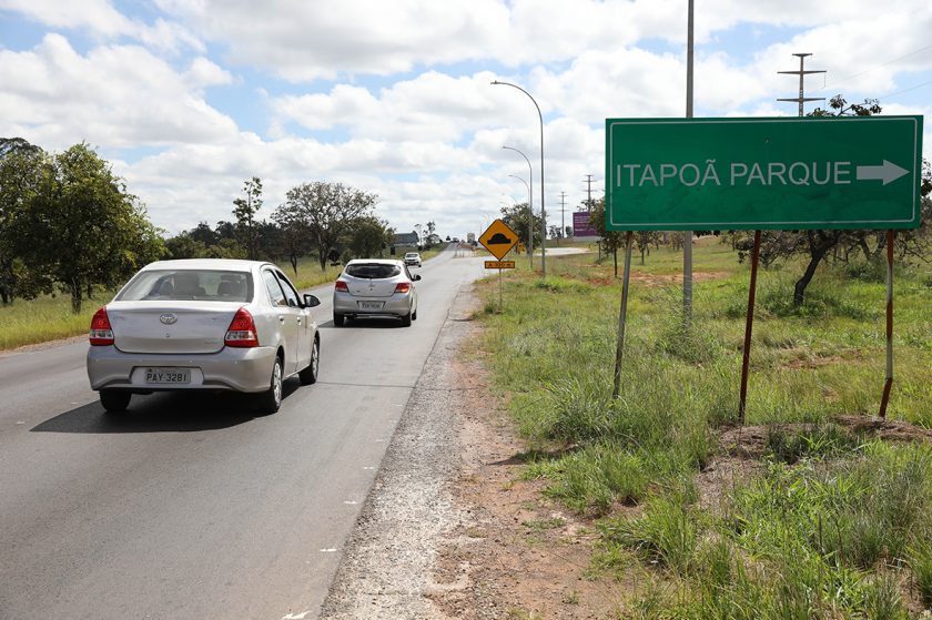 A rodovia faz ligação de Paranoá e Itapoã com as regiões do Colorado, Sobradinho, Planaltina e Fercal | Fotos: Lúcio Bernardo Jr./Agência Brasília