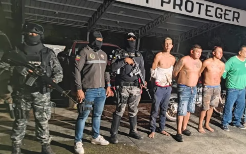 Reprodução ministério do interior do Equador