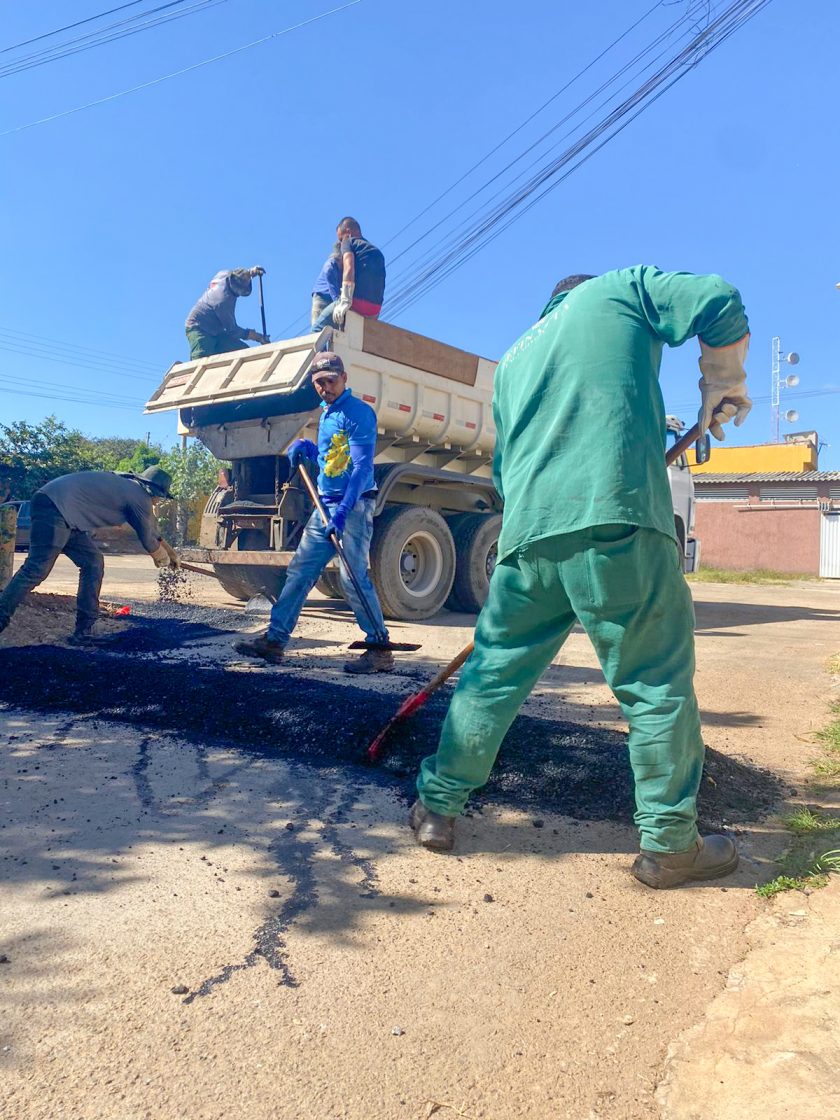 Foram consertados mais de 70 pontos danificados na região do Buritis II | Foto: GDF Presente