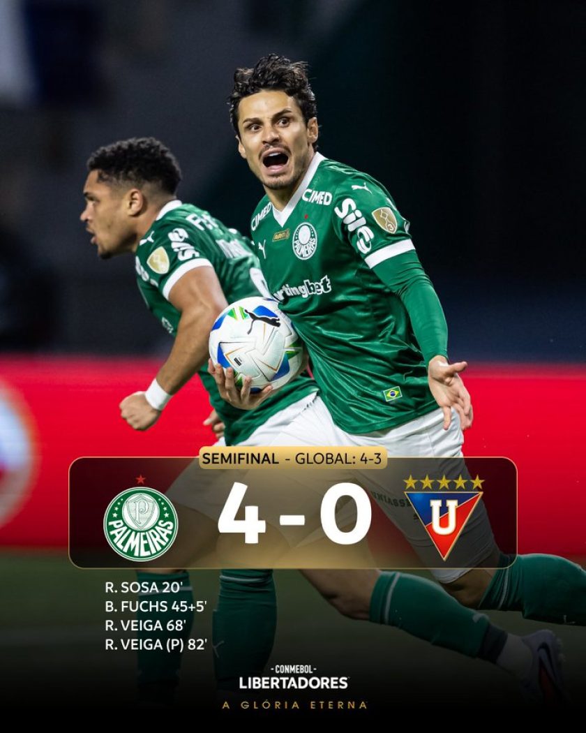 G4ji3r2W8AAjhtU Foto: x.com/@LibertadoresBR