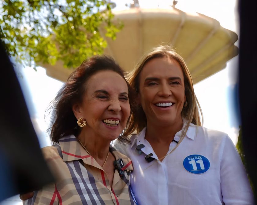 Celina Leão e Maria Abadia- Foto: Ascom