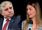 Izalci e Paula Belmonte brigam por vaga de pré-candidatos - reprodução