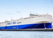 “Jisu Glory” é a segunda embarcação do grupo que viaja para a Europa em 2025. Foto: Divulgação/Gelly