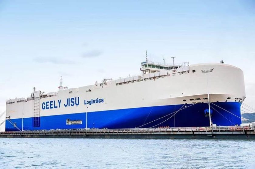“Jisu Glory” é a segunda embarcação do grupo que viaja para a Europa em 2025. Foto: Divulgação/Gelly