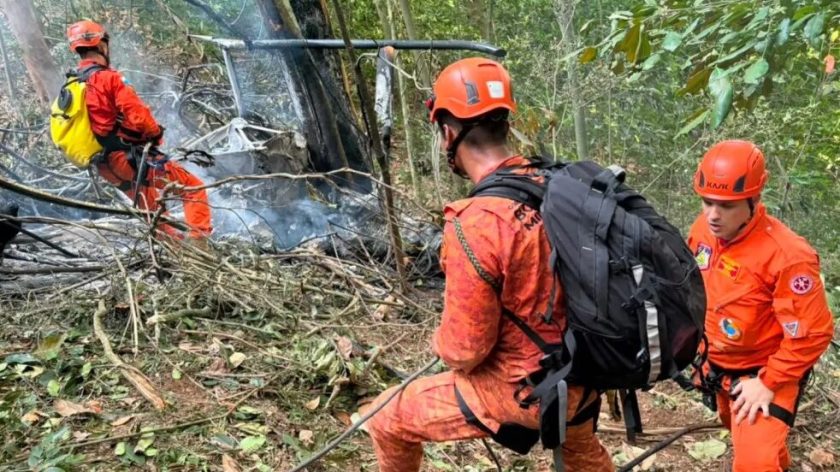 Foto: Reprodução/Corpo de Bombeiros do Rio de Janeiro