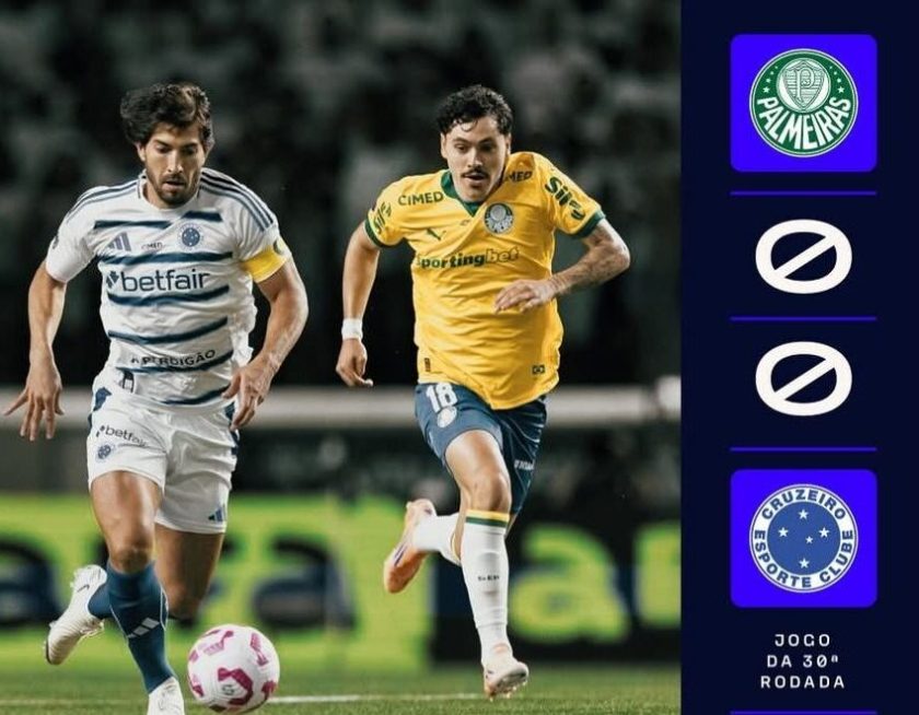 SEM GOLS NO ALLIANZ! Em partida válida pela 30ª rodada do Brasileirão, o @palmeiras empata com o Foto: Instagram/@brasileirao