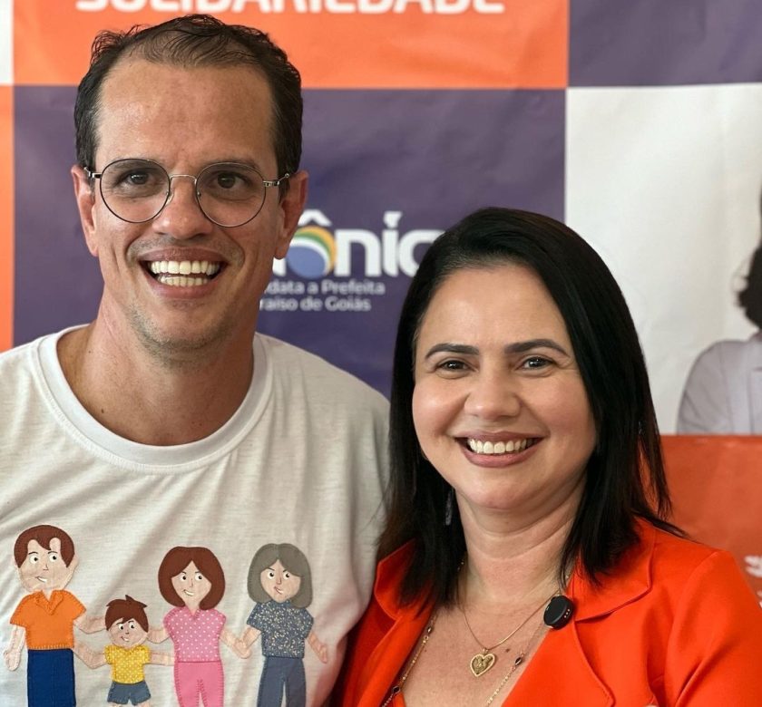 Maria Yvelonia e seu vice Marcelo Sorriso. Foto/Reprodução do Instagram