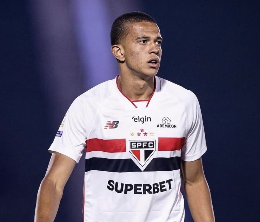 Jogador Osório fez sua estreia no time do São Paulo