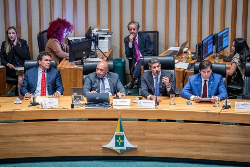 Sessão desta terça-feira na Câmara Legislativa do DF - FOTO: CLDF