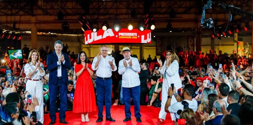 Convenção do PT oficializa reeleição de Lula- Foto do Instagram