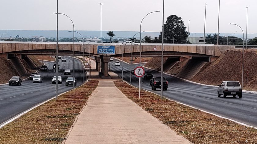 Cerca de 7 mil arbustos, árvores e palmeiras vão ser plantados entre a altura do IML e as proximidades da Quadra 104, do Sudoeste | Fotos: Kiko Paz/Novacap