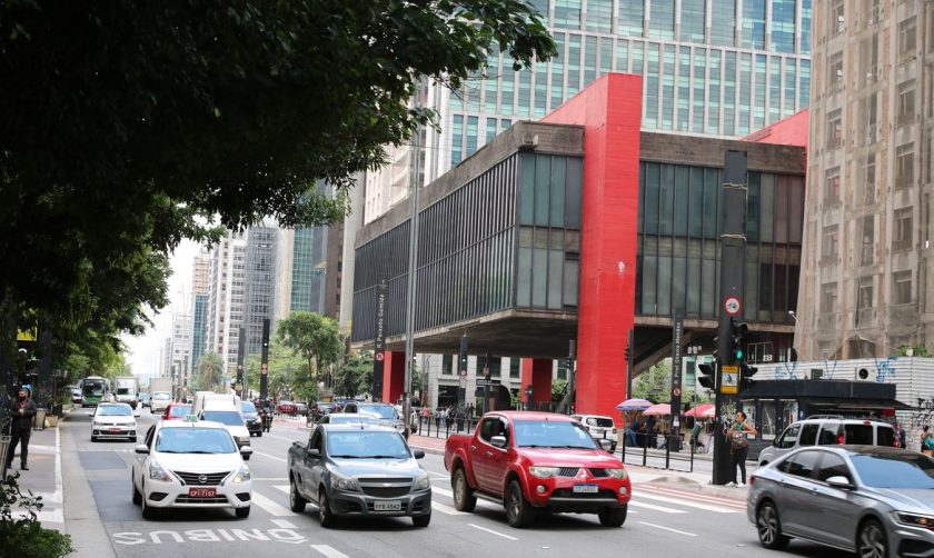 São Paulo - Fachada do Museu de arte de São Paulo Assis Chateaubriand - Masp, na Avenida Paulista.