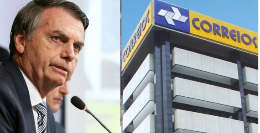 bolsonaro correios-privatização-dfmobilidade