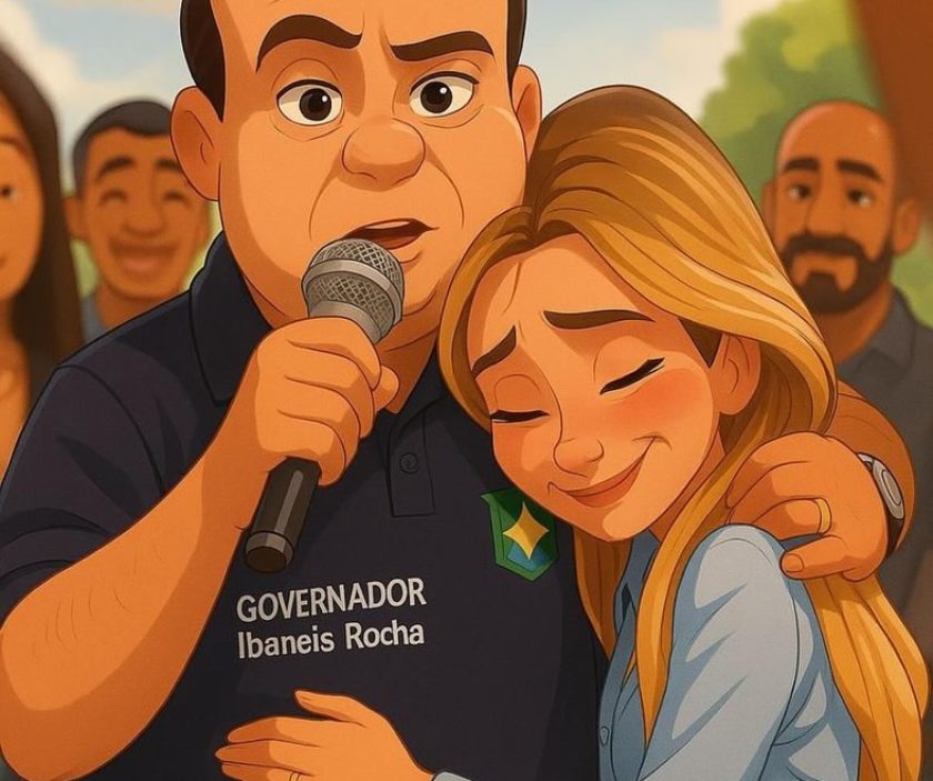 Governador Ibaneis Rocha e Celina Leão - Reprodução do Instagram