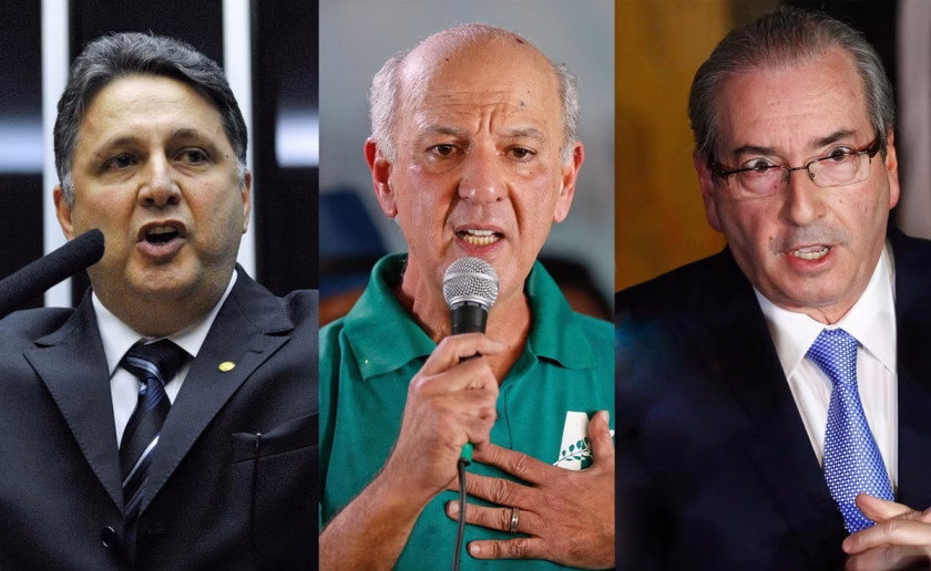 Montagem das redes sociais