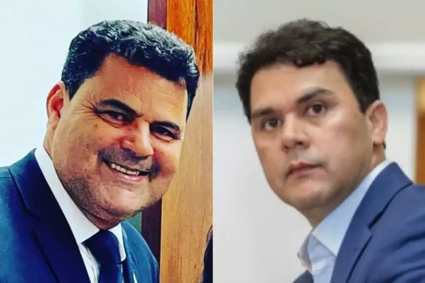 Wanderley Tavares e Egmar Tavares, presidente e vice-presidente do Republicanos - Foto: reprodução da internet