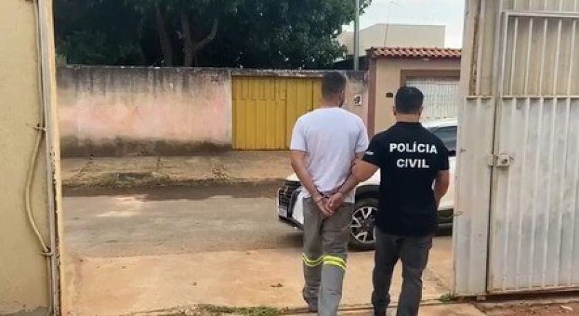 Funcionário foi preso em sua casa, em Águas Lindas (GO)
DIVULGAÇÃO/ PCDF- 15.09.2023