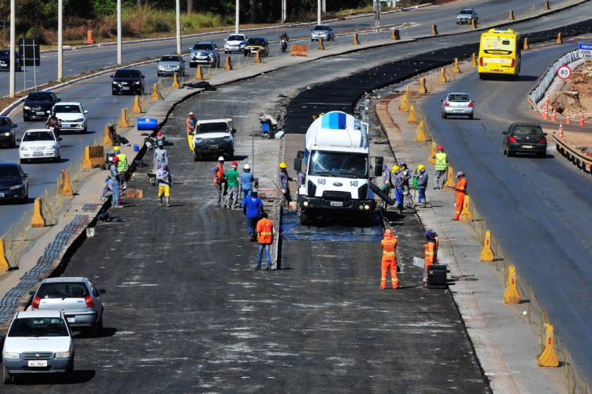 obras brt -DF MOBILIDADE