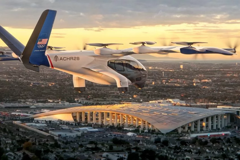 A empresa de táxi aéreo Archer foi eleita como a provedora oficial de táxi aéreo dos Jogos Olímpicos de LA 2028. Foto: Divulgação/Archer